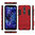 Slim Armour Tough Shockproof Case & Stand for Nokia 5.1 Plus - Red